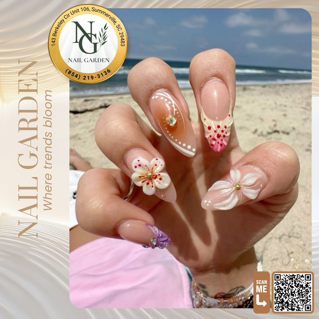 Top Trending Summer Nail Art by Nail Garden 
